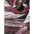 Melange Stripe Sweater Knit Fabric