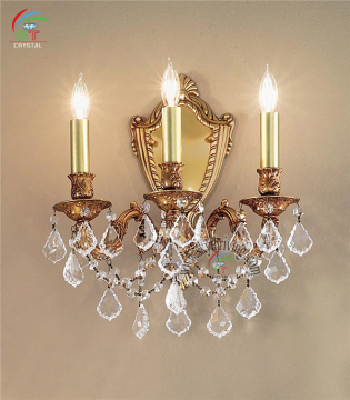 Gorgeous Crystal Maria Theresa Matched Wall sconce