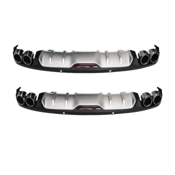 Chinese Factory Auto Parts: Rear Lip, Bumper Fence, and Diffuser for Skoda Octavia