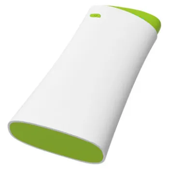 Power bank, fashion/bionics design/11,000mAh/3.7V/Lithium cell/dual USB output sockets, quick charge