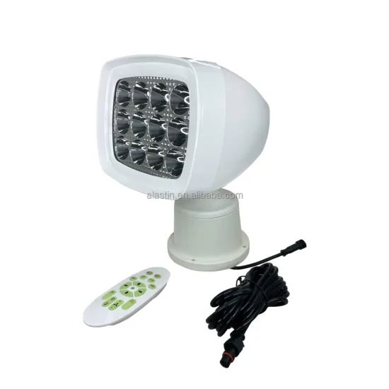 Marine Wireless Control LED Search Light for Boats and Yachts (10-30V)