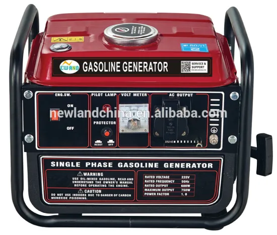 Hot sale small power 650W gasoline generator 100% copper generator