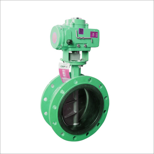 High Safety Electric Rubber Lined Butterfly Valve
