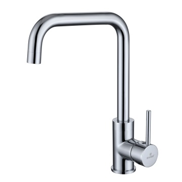 OEM Brass Chrome Single Handle Kitchen Faucet