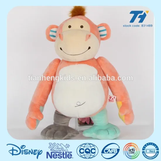 Lovely Animal type custom plush stuffed gorilla soft toy