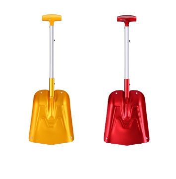 Hot Selling Portable Aluminum Utility Car with Adjustable Retractable Comfortable Handle and Heated Snow Shovel