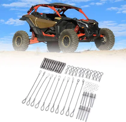 Clutch Cover Pin Kit Quick Release Belt Cover Tool for Can Am Maverick X3 (2017-2022)