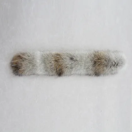 Custom real natural coyote fur trim coyote fur collar