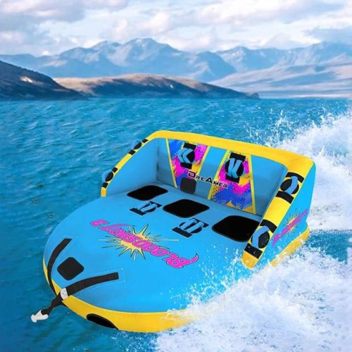 Customizable Inflatable Water Ring Towable for Boating