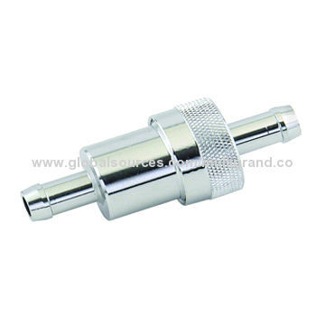 Fuel filters, available in 3/8-inch inner diameter inlet and outlet