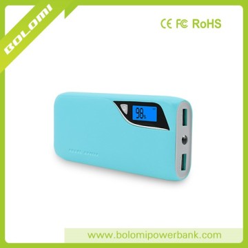 Manufacturer china top selling 13000mAh large capacity mobile power,portable emergency power bank 11000mah 10000Mah LCD display
