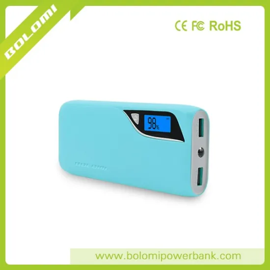 Manufacturer china top selling 13000mAh large capacity mobile power,portable emergency power bank 11000mah 10000Mah LCD display