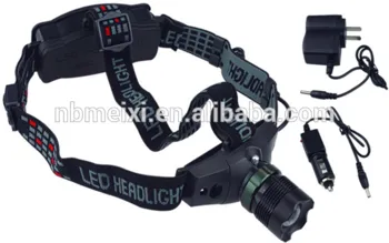 PROTECTIN RATING IP 44 Rechargeabled Aluminium Headlamp