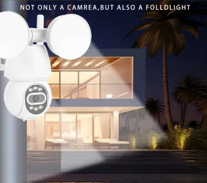 Xm Icsee 4MP Outdoor Wireless PTZ Floodlight Camera