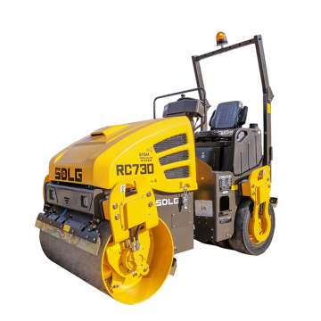 SDLG tweedehands wegroller - 3 ton vibrerende asfaltplaat Compactor te koop