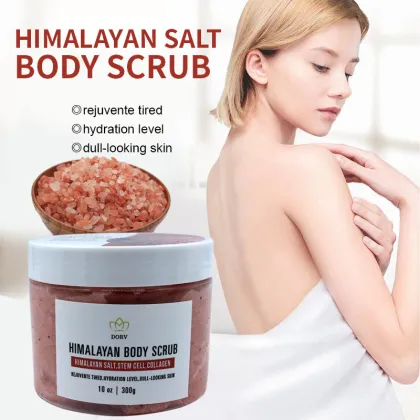 Wholesale Organic Salt Moisturizing Scrub: Brightening Himalayan Pink Salt Body Scrub for Exfoliating Skin Care
