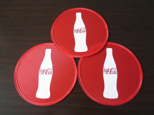 Budget Polyester Frisbees Coca-Cola