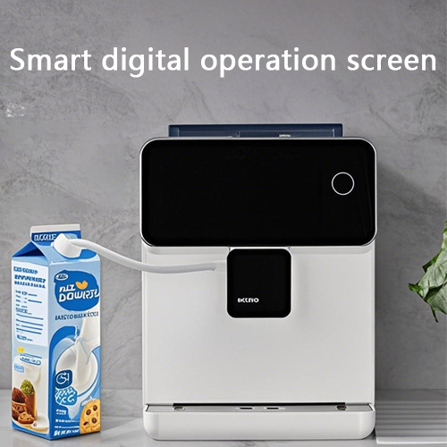 A10 Touchscreen All-in-One Coffee Machine: Auto-grinds Espresso & Americano, Ideal for Home & Commercial Use