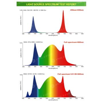 Full Spectrum Hydroponics LED Grow Light 400W