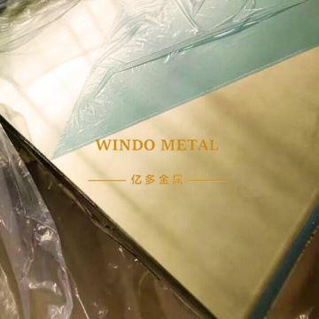 Thick Brass Sheet Metal in Windo