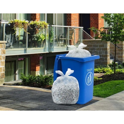 Clear High Density Garbage Can Liners