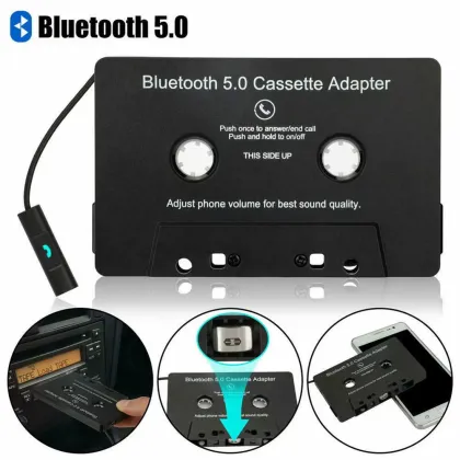Hot Selling Bluetooth 5.0 Car Player and Cassette Adapter