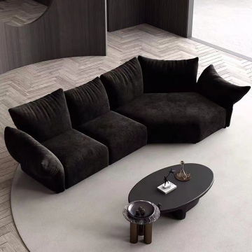Moyi Luxury Ιταλικό Τμηματικό Καναπές: Μεγάλη Έπιπλα υφάσματος σε σχήμα L σε θέματα καθιστικού και καθιστικού