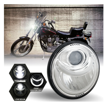 ECE R113 Approved 20W 5 Inch LED Motorcycle Headlight