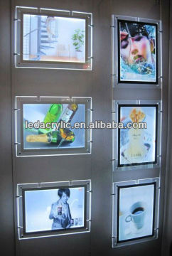 Single Side LED Crystal Light Box for Hanging