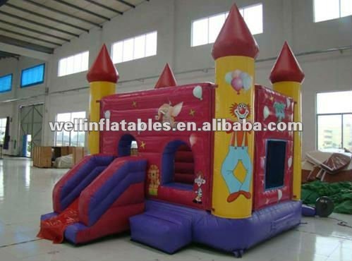 China PVC inflatable combos/ inflatable jumping castle bouncy house combo
