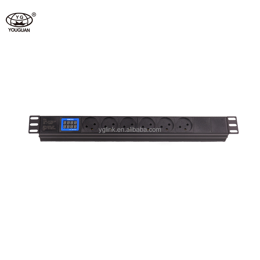 Israel Socket Type Israel Type Socket Power Distribution Unit With A/c Meter, Ce Certified ...