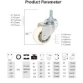 Mittlerer Dienst Nylon Top Platte Drehweiß