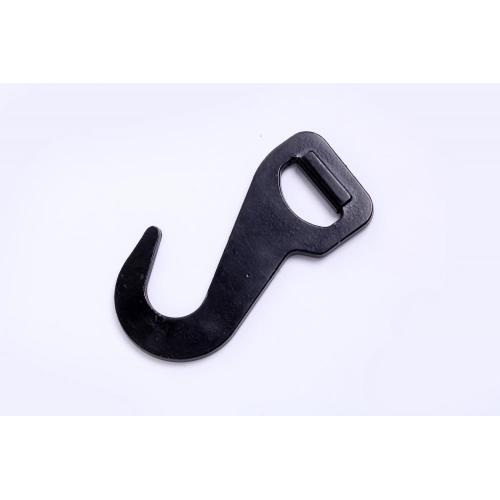 Car Lashing Hook With Black Electrophoretic Paint 25MM Width