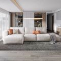 Seksi sofa sudut minimalist l-berbentuk sofa