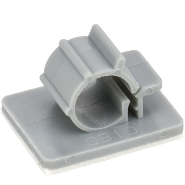 Adjustable Self-Adhesive Plastic Cable Clamps