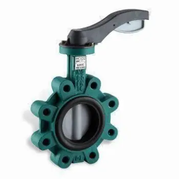 Butterfly Valve with Handle, KVC Soft Sealing Design and Reliable Rotary Switch