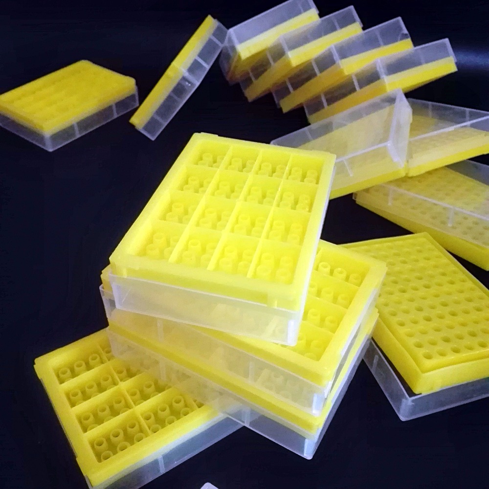 96-well Laboratory Plastics Centrifuge Tube Box Text Tube Rack, 0.2ml ...