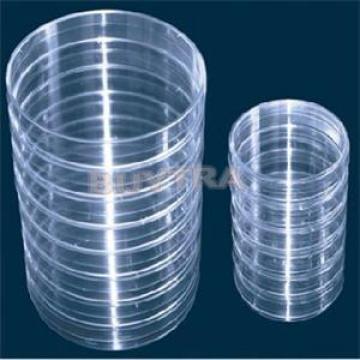 10Pcs Clear Petri Dishes with Lids Disposable Plastic Sterile Petri Dish Chemical Laboratory Supplies 60mm