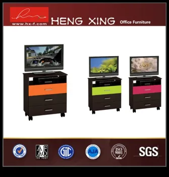 country style wood tv stand cheap moveable wood lcd mdf tv stand design for sale HX-DR044