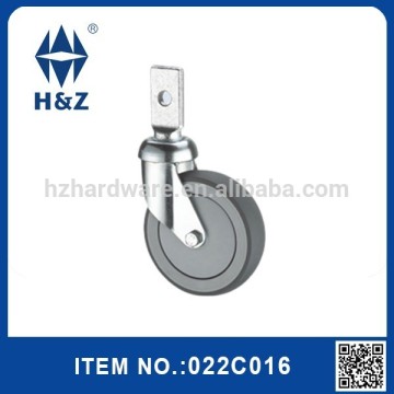 Furniture steel shopping cart castor wheel