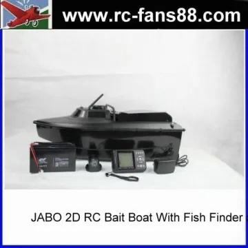 Newest JABO 2D RC Bait Boat With Fish Finder add Backward turning and Spot turning