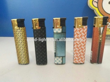 electronic plastic windproof lighter refillable gas lighter custom wholesale lighter