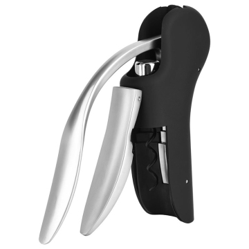 Best Vertical Lever Screwpull Wine Opener with Foil Cutter