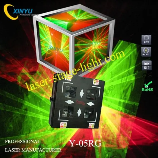 Y-05rg Four Tunnels Ceiling Rg Laser Beam Light Effect Show For Disco,ktv
