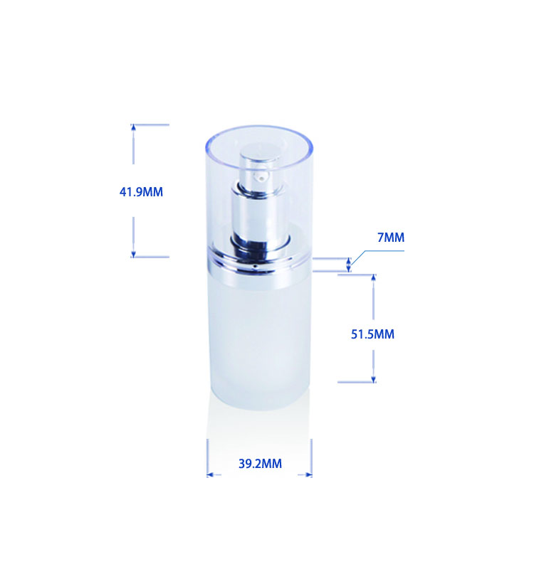 15ml Acrylic Airless Bottle