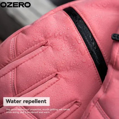 Ultra Warm OZERO Personalized Winter Driving Gloves for Women