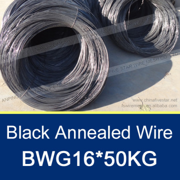 50kg/Coil Black Annealed Binding Wire 16g