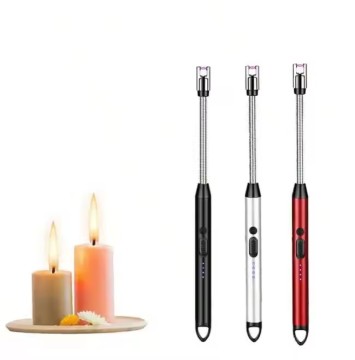 High-Quality Electronic Pulse Gas Burner Hand Lighter - Windproof Plasma Arc Stick with USB Rechargeable Lighter (Wholesale)