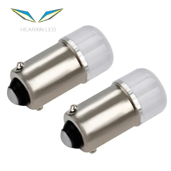 Super Bright 12V Car LED Light BA9S Ceramic COB Bulb - White