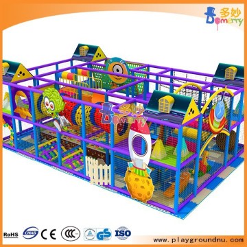 Alien theme indoor maze kids fun indoor playground games